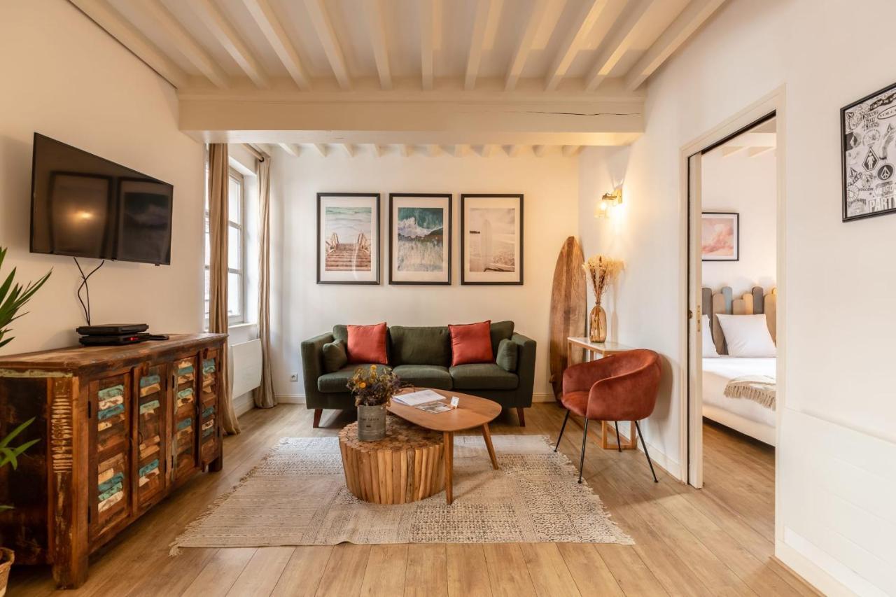 Appartamento La Vague - Breath Of Freshness In Center Of Honfleur - Free Parking 550M Esterno foto