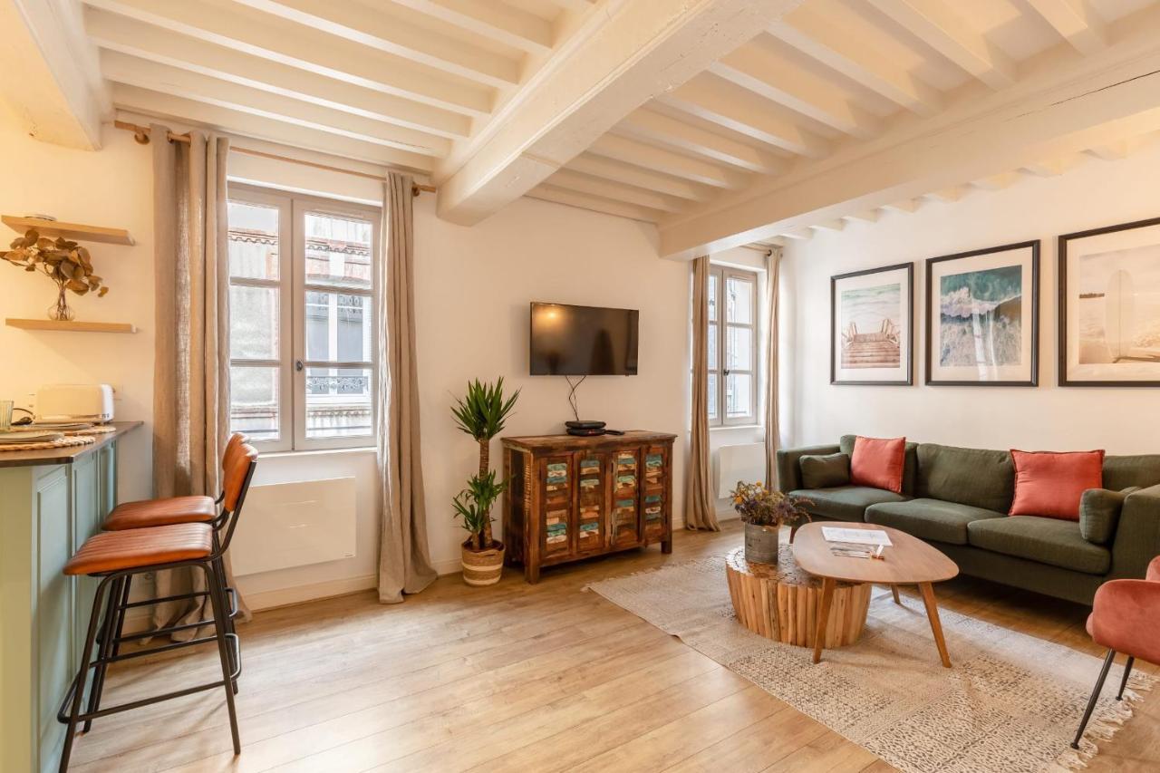 Appartamento La Vague - Breath Of Freshness In Center Of Honfleur - Free Parking 550M Esterno foto