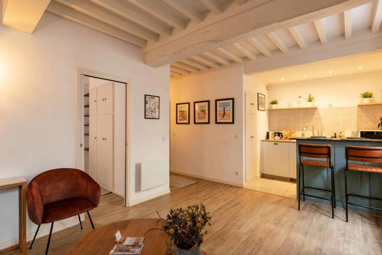 Appartamento La Vague - Breath Of Freshness In Center Of Honfleur - Free Parking 550M Esterno foto